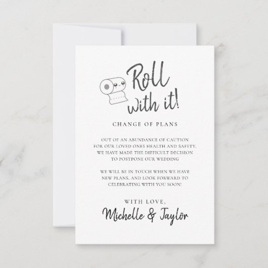 かわい転がい先送り日替え ノートカード (正面)