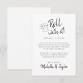 かわい転がい先送り日替え ノートカード (正面/裏面)