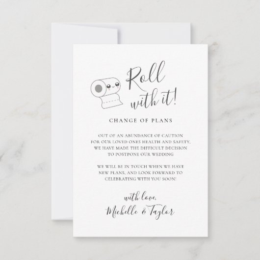 かわい転がい先送り日替え ノートカード (正面)