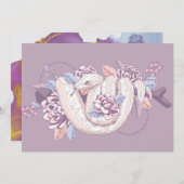 かわらカスタムしい爬虫類ス包まれたネークオンブランチ シーズンカード (正面/裏面)