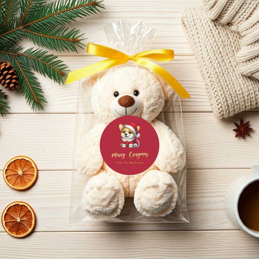 かわらパーソナライズされたしいコルギメリー – コルグマス ラウンドシール