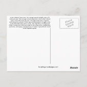 かんがいポストカード ポストカード (裏面)