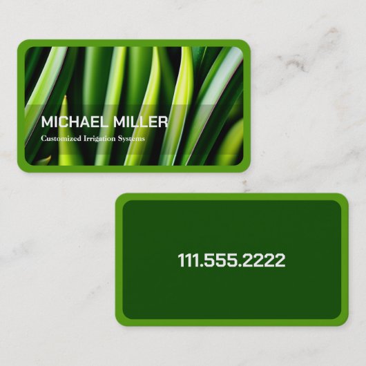 かんがい 名刺 (正面/裏面)