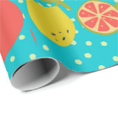 かんきつ模様 ラッピングペーパー (ロールコーナー)
