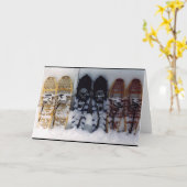 かんじき カード (黄色い花)