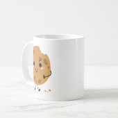 "かんで下さい私を" コーヒーマグカップ (正面左)