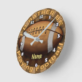 か遊ら ラウンド壁時計 (傾斜)