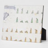 ~か違うらの祈りの言葉中の体位置 フォトプラーク (側面)