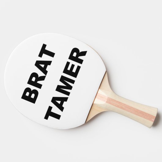 がきのより飼いならされたかい白 卓球ラケット (横)