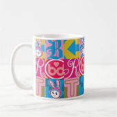 がきのバニーのブロック コーヒーマグカップ (左)