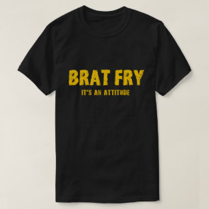 がきの揚げ物のTシャツ: がきの揚げ物-それは態度です Tシャツ