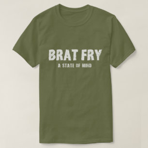 がきの揚げ物のTシャツ: がきの揚げ物-精神状態 Tシャツ