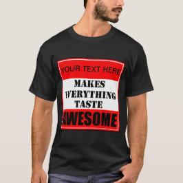 ? がすべてを美味しくする Tシャツ