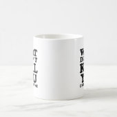 がっかりさせるな 面白いマグカップ コーヒーマグカップ (中央)