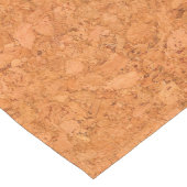 がっしりした自然なコルクの木製の穀物の一見 ミディアムテーブルランナー (コーナー)