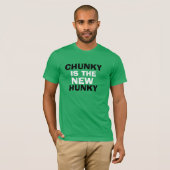 がっしりしています新しいHUNKY! Tシャツ (正面フル)
