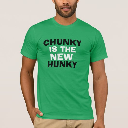 がっしりしています新しいHUNKY! Tシャツ (正面)