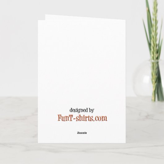 がつがつむさぼります感謝祭カードをがつがつむさぼって下さい シーズンカード (裏面)