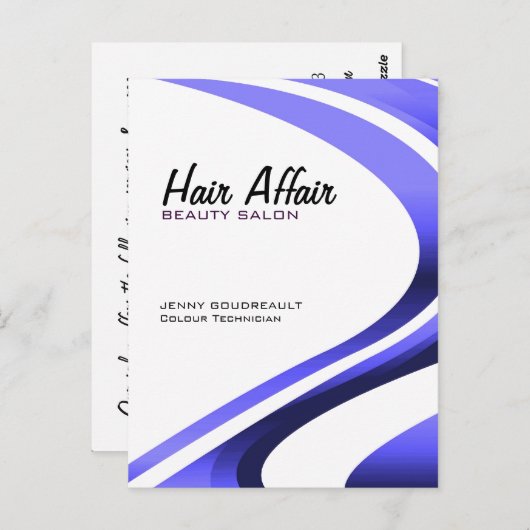 ～がはがきで提供されるサービス ポストカード (正面/裏面)