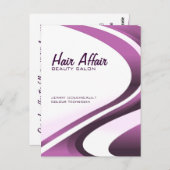 ～がはがきで提供されるサービス ポストカード (正面/裏面)