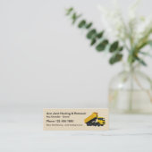 がらくたの強く引くことおよび取り外しのシンプルな設計 スキニー名刺 (スタンド正面)