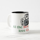 がらくたの恋人2の調子のマグ ツートーンマグカップ (正面左)