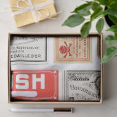 がらくたジャーナルラベルの要素のDecoupageの紙 薄葉紙 (ギフト)