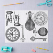 がらくたジャーナルSteampunkの要素シート 薄葉紙 (クラフト)