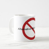 がらくた代替的最小課税制度のマグ コーヒーマグカップ (正面左)