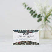 がらくた部品置き場のスローガン 名刺 (スタンド正面)