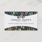 がらくた部品置き場のスローガン 名刺 (正面)