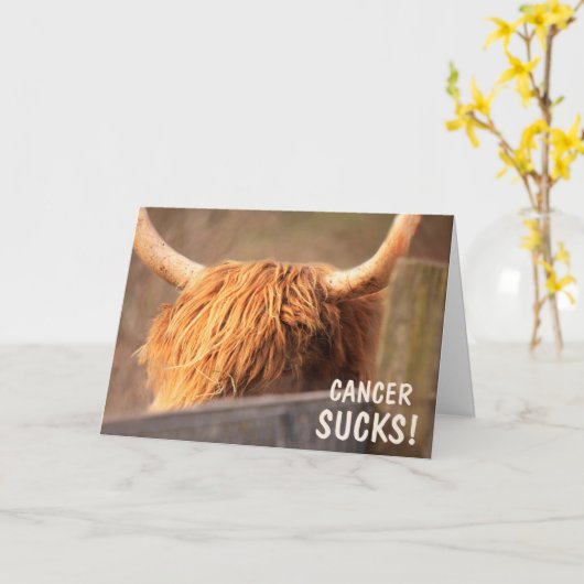 がんおもしろい支援家畜 カード (黄色い花)