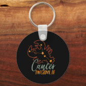 がんおもしろい〔占星術の〕十二宮図星印AF素晴らし キーホルダー (正面)