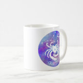 がんかに星座星名誕生日ギフト コーヒーマグカップ (正面右)