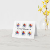 がんができないこと カード (黄色い花)