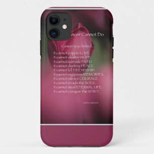 がんができないこと、支援、勇気付けられる iPhone 11 ケース