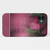 がんができないこと、支援、勇気付けられる Case-Mate iPhoneケース (裏面(横))