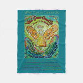 がんがエンジェルフリースケモブランケットを行えないもの フリースブランケット (正面)