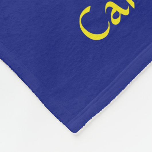 がんがエンジェル・ケモ毛布を行うことができないカスタムもの フリースブランケット (角)