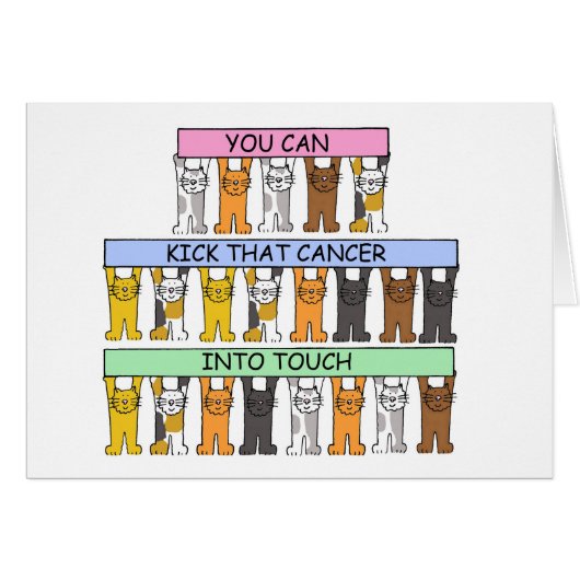 がんが猫のユーモアをサポート (正面横)