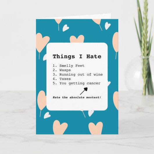 がんが進行すること カード (正面)