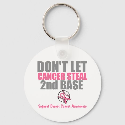 がんが2塁を奪わないようにする キーホルダー (正面)