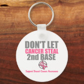 がんが2塁を奪わないようにする キーホルダー (正面)