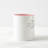 がんでできないこと- Mug ツートーンマグカップ (中央)