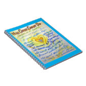 がんではできないハートアートノートブックジャーナル ノートブック (右側)