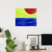 がんで出血する ポスター (ホームオフィス)