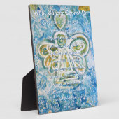 がんで詩エンジェルアートプリントプラーク フォトプラーク (側面)