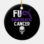 がんと闘う膵臓がん セラミックオーナメント (裏面)