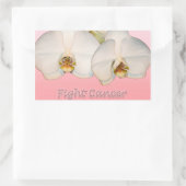 がんと闘う 長方形シール (バッグ)