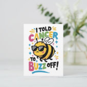 がんなんてうっとうしいから消えろ ポストカード (スタンド正面)